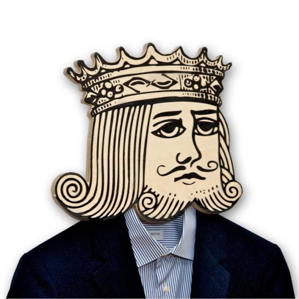 King Face Mask garment hook